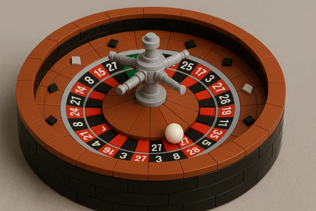 We Just Built a Fully Playable Roulette Table Entirely Out of LEGO — And Yes, It Actually Works